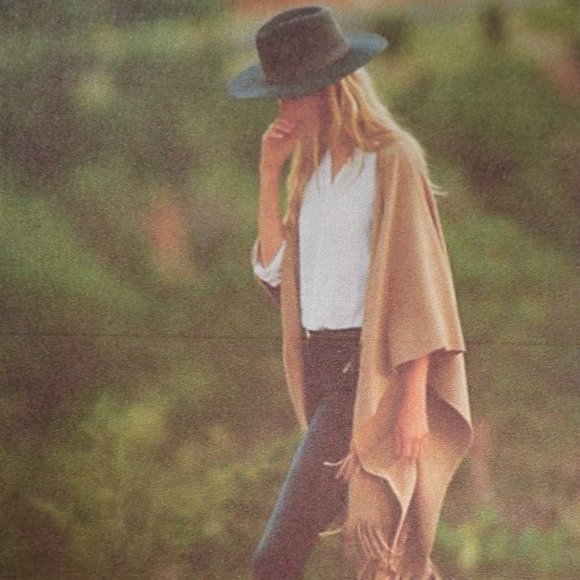 Anthropologie Accessories - FIRM NWT Anthropologie Wyeth Felted Rancher Hat Blue O/S